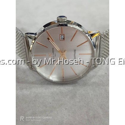 Carlo Cardini Sunray Minimalist Swiss Quartz 42mm Men Watch 4041G-SS-1 Carlo Cardini Sunray Minimalist Swiss Quartz 42mm Men Watch 4041G-SS-1