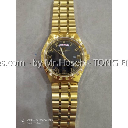 Carlo Cardini Royal Swiss Quartz 41mm Men Watch 911G-GP-4