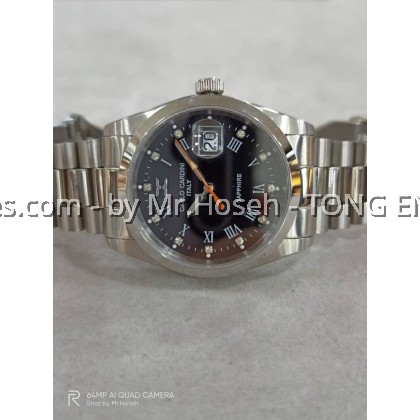 Carlo Cardini Air King Swiss Quartz 35mm Medium Watch 00018G-SS-4S