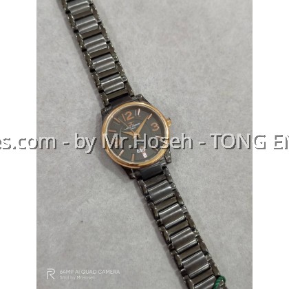Carlo Cardini Two Tone Swiss Quartz 27mm Ladies Watch 4008L-BLK-4 Carlo Cardini Two Tone Swiss Quartz 27mm Ladies Watch 4008L-BLK-4