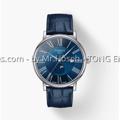 TISSOT CARSON PREMIUM GENT MOONPHASE T122.423.16.043.00 T1224231604300