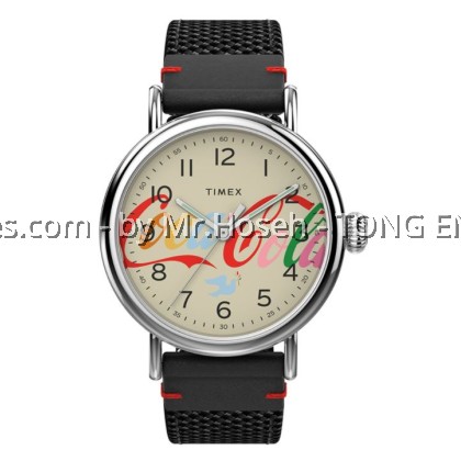 Timex Standard x Coca-Cola® Unity Collection 40mm Fabric Strap Watch TW2V26000