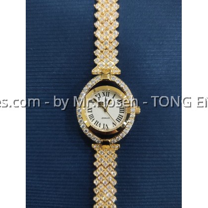 Royal Crown Crystal Bracelet Watch 4610B-GP-1M Royal Crown Crystal Bracelet Watch 4610B-GP-1M