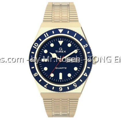 Q Timex Reissue 38mm Stainless Steel Bracelet Watch TW2U62000
