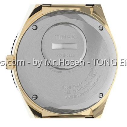 Q Timex Reissue 38mm Stainless Steel Bracelet Watch TW2U62000