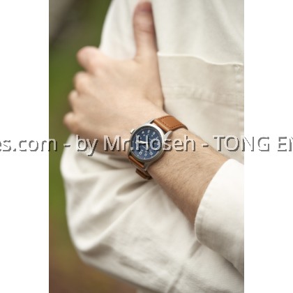 Timex Expedition North Field Post Mechanical 38mm Eco-Friendly Leather Strap Watch TW2V00700