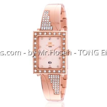 Roscani Mallory E86 22mm Rose Gold Bangle Women Watch BL E864G9