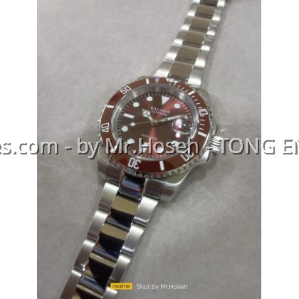 Balmer Brown Submariner 40mm Automatic Sports Watch 8135G SS-10