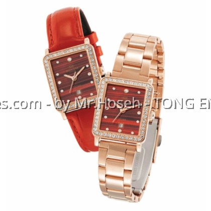Roscani Mine E79 28mm Bracelet Women Square Rose Gold Watch BL E794E9