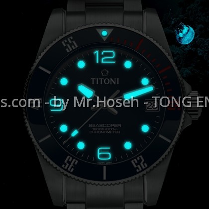 Titoni Seascoper Automatic Diver's Watch 83600 S-BE-255