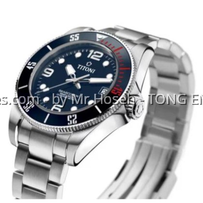 Titoni Seascoper Automatic Diver's Watch 83600 S-BE-255