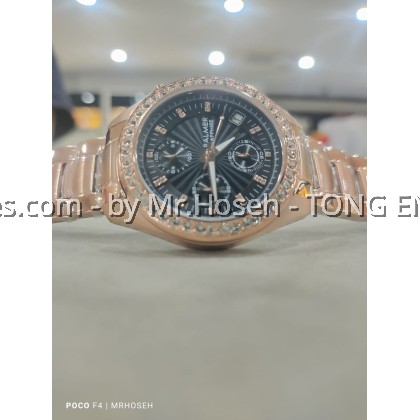 Balmer Crystals 36mm Ladies Chronograph Watch 8149M RG-4 Balmer Crystals 36mm Ladies Chronograph Watch 8149M RG-4
