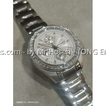 Balmer Crystals 36mm Ladies Chronograph Watch 8149M SS-1 Balmer Crystals 36mm Ladies Chronograph Watch 8149M SS-1