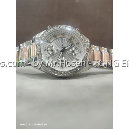 Balmer Crystals 36mm Ladies Chronograph Watch 8149M RTT-1 Balmer Crystals 36mm Ladies Chronograph Watch 8149M RTT-1