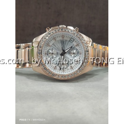 Balmer Crystals 36mm Ladies Chronograph Watch 8149M RG-1 Balmer Crystals 36mm Ladies Chronograph Watch 8149M RG-1