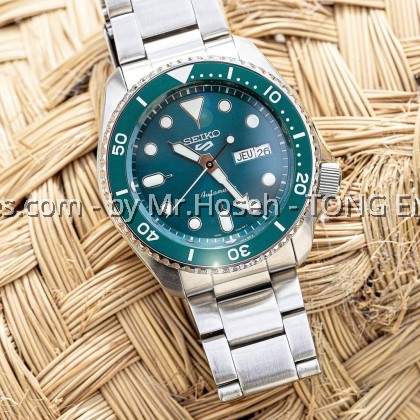 SEIKO 5 SPORT SUPERMAN 5KX LAKE GREEN AUTOMATIC SRPD61K1 SEIKO 5 SPORT SUPERMAN 5KX LAKE GREEN AUTOMATIC SRPD61K1