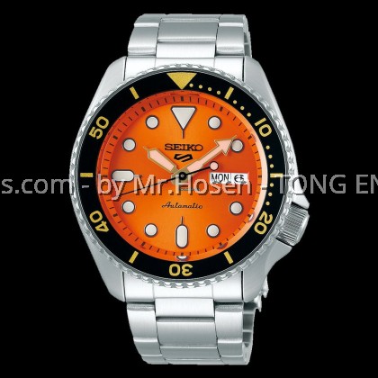 SEIKO 5 SPORT SUPERMAN 5KX ORANGE AUTOMATIC SRPD59K1