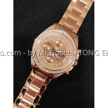 Balmer Crystals 36mm Ladies Chronograph Watch 8149M RG-8 Balmer Crystals 36mm Ladies Chronograph Watch 8149M RG-8
