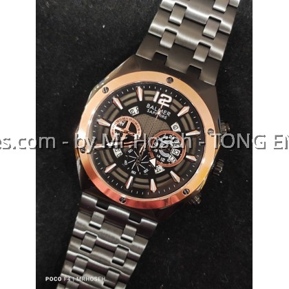 Balmer 45mm Octagon Shaped Men Chronograph Watch 8163G BRG-4 Balmer 45mm Octagon Shaped Men Chronograph Watch 8163G BRG-4