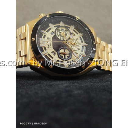 Balmer 45mm Octagon Shaped Men Chronograph Watch 8163G GP-2 Balmer 45mm Octagon Shaped Men Chronograph Watch 8163G GP-2
