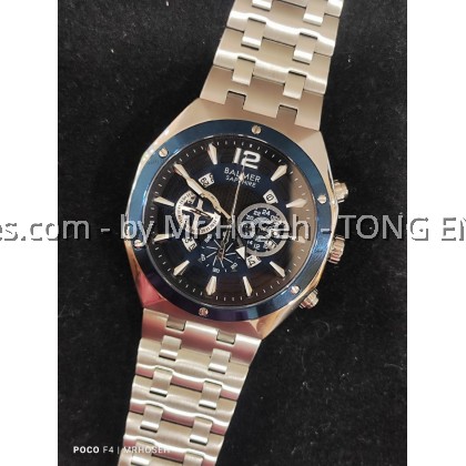 Balmer 45mm Octagon Shaped Men Chronograph Watch 8163G SS-5 Balmer 45mm Octagon Shaped Men Chronograph Watch 8163G SS-5