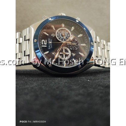 Balmer 45mm Octagon Shaped Men Chronograph Watch 8163G SS-5 Balmer 45mm Octagon Shaped Men Chronograph Watch 8163G SS-5