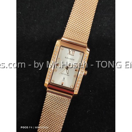Balmer 21mm Crystal Rectangle Ladies Watch 8169L RG-1 Balmer 21mm Crystal Rectangle Ladies Watch 8169L RG-1