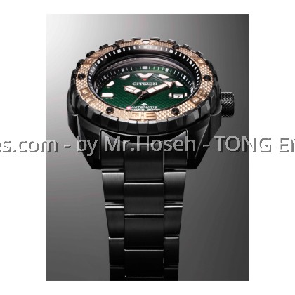 Citizen Promaster Super Titanium Green Anaconda Asia-Only Limited Edition Dive Automatic Men Watch NB6008-82X Citizen Promaster Super Titanium Green Anaconda Asia-Only Limited Edition Dive Automatic Men Watch NB6008-82X