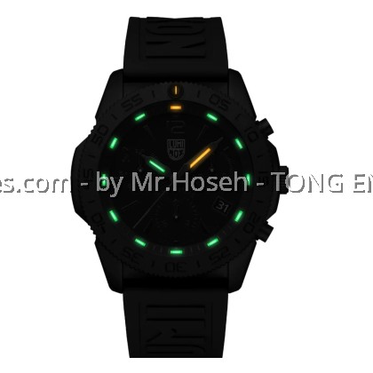Luminox Pacific Diver Blackout Chronograph Men's Watch - XS.3141.BO