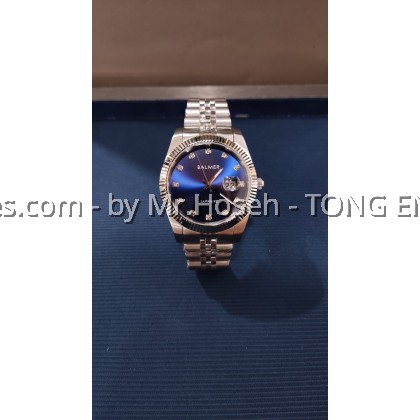 Balmer 40mm Datejust Men Quartz Watch 8172G SS-5S