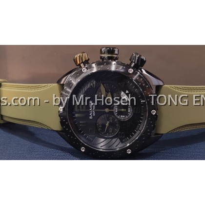 Balmer 45mm XXL Big Crown Chronograph Men Watch 8810G BK-46 Balmer 45mm XXL Big Crown Chronograph Men Watch 8810G BK-46