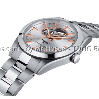 TISSOT GENTLEMAN POWERMATIC 80 OPEN HEART T127.407.11.031.01 T1274071103101