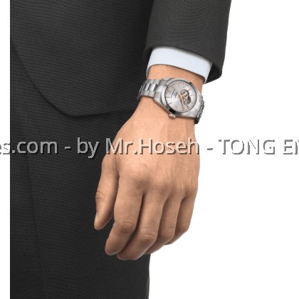 TISSOT GENTLEMAN POWERMATIC 80 OPEN HEART T127.407.11.031.01 T1274071103101