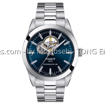 TISSOT GENTLEMAN POWERMATIC 80 OPEN HEART T127.407.11.041.01 T1274071104101