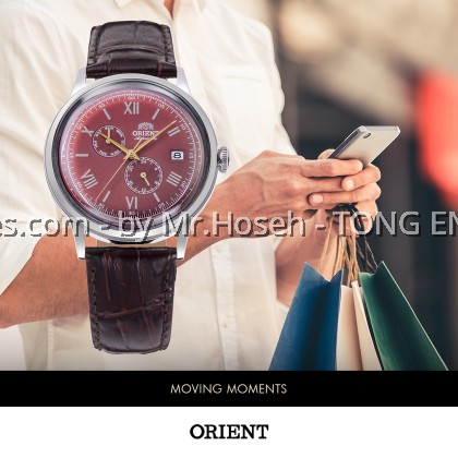 ORIENT Bambino Day-Date Mechanical Classic Watch RA-AK0705R