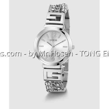 Guess G CLUSTER 32MM LADIES TREND SILVER TONE WATCH GW0545L1