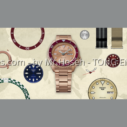 Seiko 5 Sports 55th Anniversary Customize Campaign Limited Edition SRPK08K1