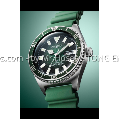 CITIZEN PROMASTER AUTOMATIC GENTS DIVING WATCH GREEN DIAL - NY0121-09X CITIZEN PROMASTER AUTOMATIC GENTS DIVING WATCH GREEN DIAL - NY0121-09X