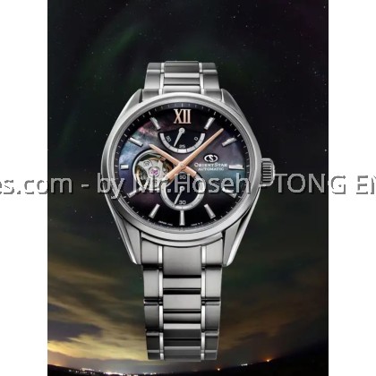 Orient Star Mechanical M34 F7 Semi Skeleton Men Watch RE-BY0007A
