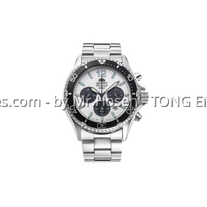 Orient Panda Solar Chronograph Men Sports Watch RA-TX0203S