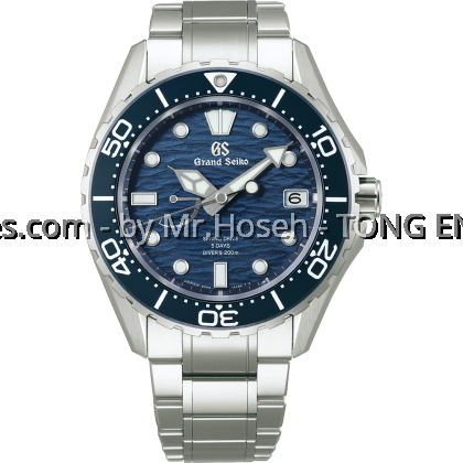 Grand Seiko Evolution 9 Collection Diver Blue "Ushio" SLGA023G 5 Days 9R Spring Drive