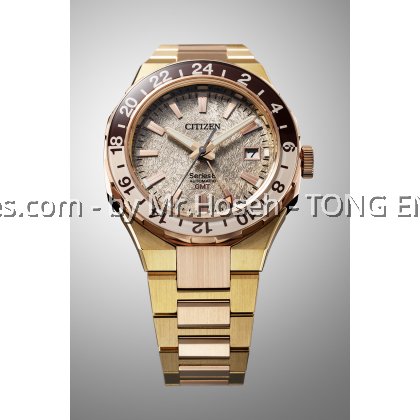 Citizen Series 8 880 Mechanical GMT Gold Tone Dial Limited Edition Gents Watch NB6032-53P Citizen Series 8 880 Mechanical GMT Gold Tone Dial Limited Edition Gents Watch NB6032-53P