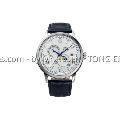 Orient Bambino Sun and Moon Mechanical Classic Watch RA-AK0802S Orient Bambino Sun and Moon Mechanical Classic Watch RA-AK0802S