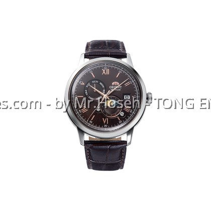 Orient Bambino Sun and Moon Mechanical Classic Watch RA-AK0804Y Orient Bambino Sun and Moon Mechanical Classic Watch RA-AK0804Y