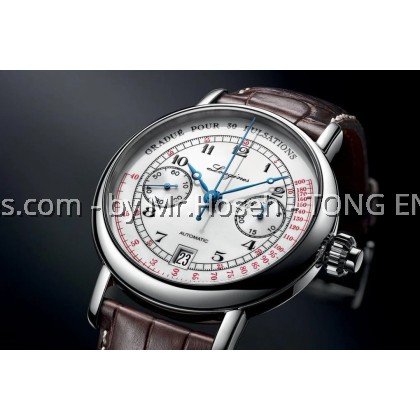 Longines Heritage Pulsometer Mono Pushpiece Chronograph L28014232 Longines Heritage Pulsometer Mono Pushpiece Chronograph L28014232