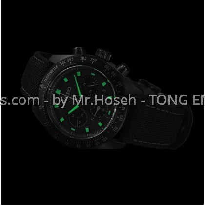 Seiko Prospex Speedtimer Seikotona 'Night Vision' Solar Chronograph SSC923P1