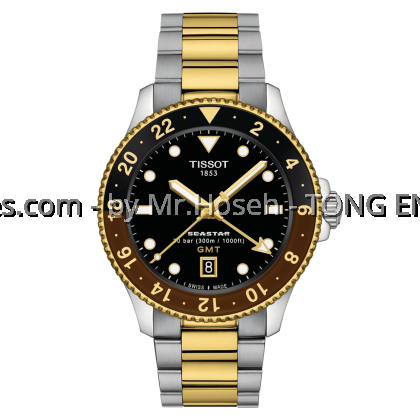 TISSOT SEASTAR 1000 QUARTZ GMT T120.852.22.051.00 T1208522205100 TISSOT SEASTAR 1000 QUARTZ GMT T120.852.22.051.00 T1208522205100