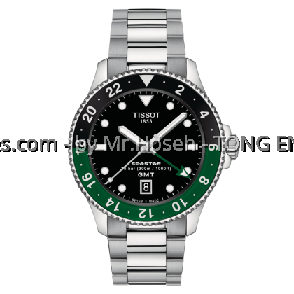 TISSOT SEASTAR 1000 QUARTZ GMT T120.852.11.051.00 T1208521105100 TISSOT SEASTAR 1000 QUARTZ GMT T120.852.11.051.00 T1208521105100