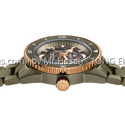 Captain Cook High-Tech Ceramic Skeleton Olive R32150162