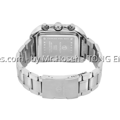 Alain Delon Men Chronograph Rectangular XL AD470-1382C Alain Delon Men Chronograph Rectangular XL AD470-1382C